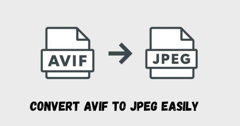 Free AVIF to JPEG Converter