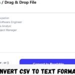 Free Convert CSV to Text Format