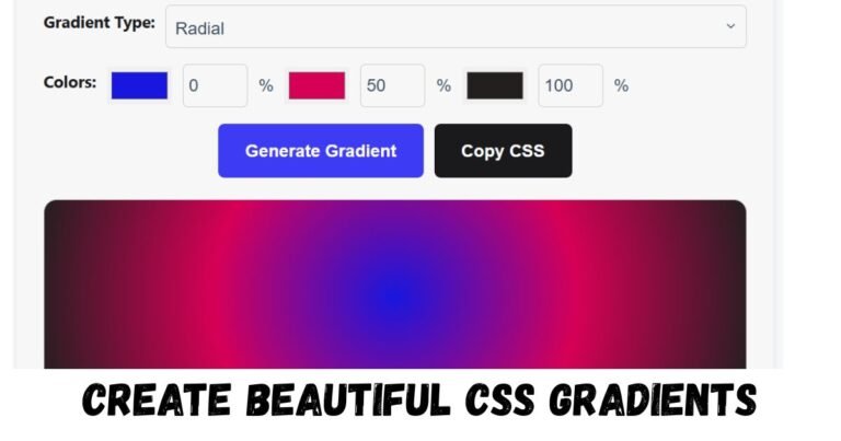 Free CSS Gradient Generator