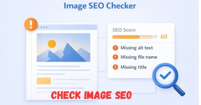 image SEO checker online