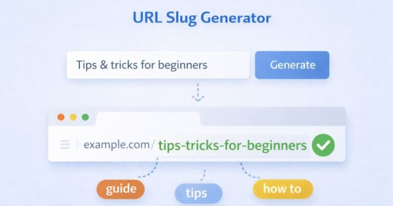 URL slug generator